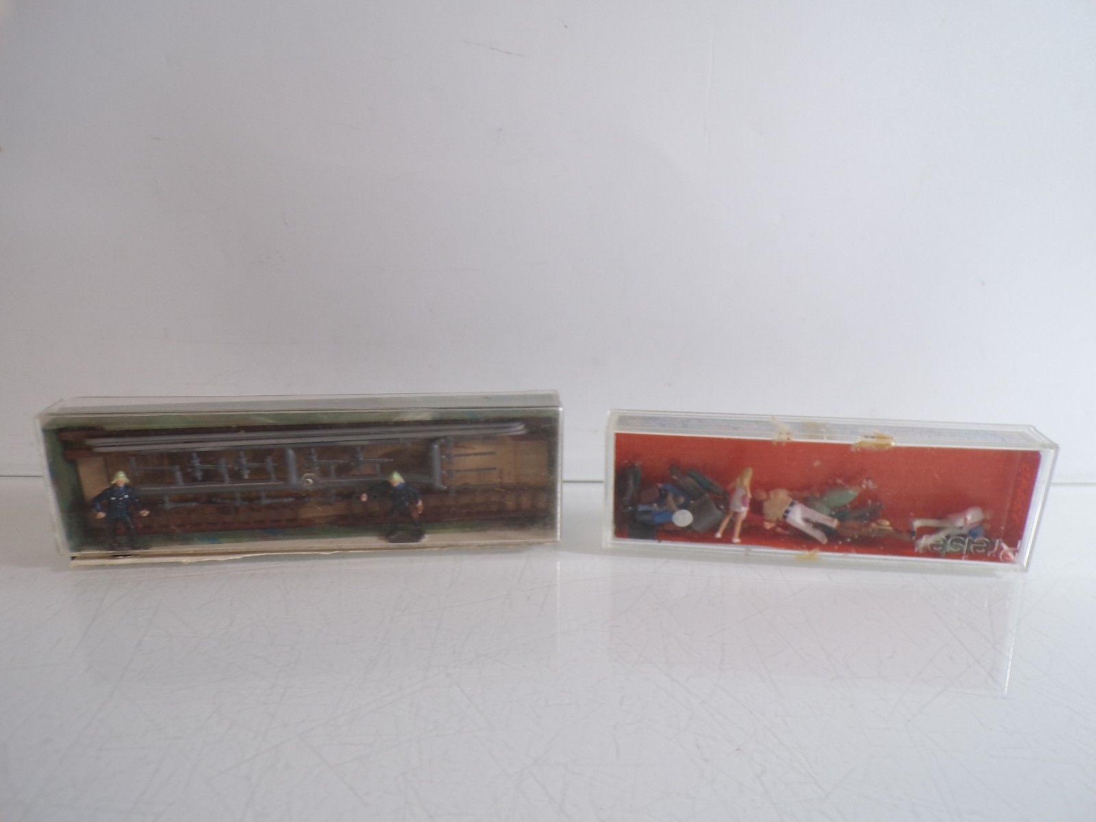 Konvolut H0 Figuren Reisende Feuerwehr siehe Foto PK2674 o.