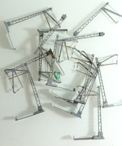 Konvolut H0 Oberleitungsmasten 13Stück aus Anlagenrückbau siehe Foto CK8447