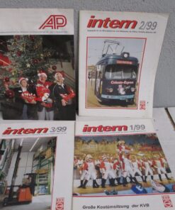 Konvolut KVB/GEW  Zeischriften intern 1/99, 2/99, 3/99 WZ9849