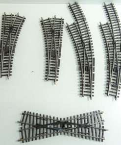 Konvolut Märklin H0 K Gleis Handweichen 5 Stück siehe Foto CK984 o.
