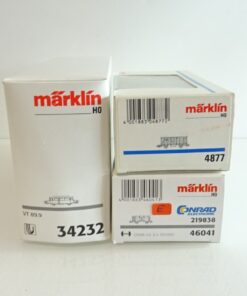 Konvolut Märklin H0 Leerverpackung 3 Stück siehe Foto CK9451