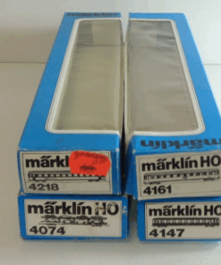 Konvolut Märklin H0 Leerverpackung 4 Stück siehe Foto PK1924