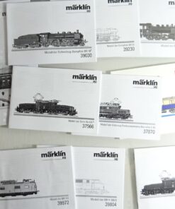 Konvolut Märklin H0 verschiedene Bedienungsanleitungen siehe Foto CK9706 o.