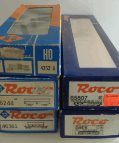 Konvolut Roco H0 Leerverpackung 5 Stück siehe Foto PK1909