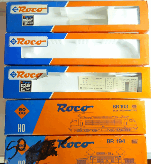 Konvolut Roco H0 Leerverpackung siehe Foto PK776 – Bild 3
