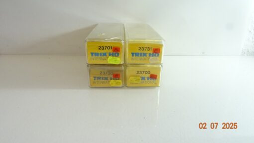 Konvolut Trix H0 Leerverpackung 4 Stück siehe Foto CK9221