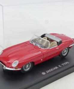 Kyosho 1:43 Jaguar E Type rot 1964 in PC-Box EX8334