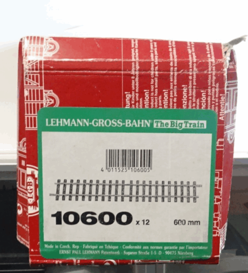 LGB Spur G 10600 Gerades Gleis 600 mm 7 Stück siehe Foto in OVP PK752 – Bild 5