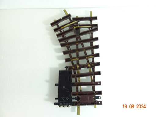 LGB Spur G 1200 Elektrische Weiche rechts 1206 Antrieb 30° siehe Foto CK2942 o. – Bild 3