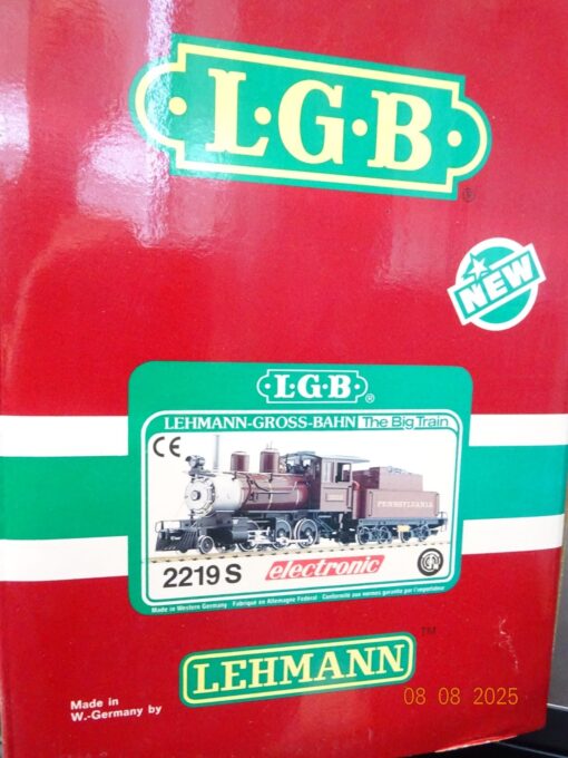 LGB Spur G 2219 S US Dampflok Mogul Pennsylvania Sound Top in OVP JL2213 – Bild 7