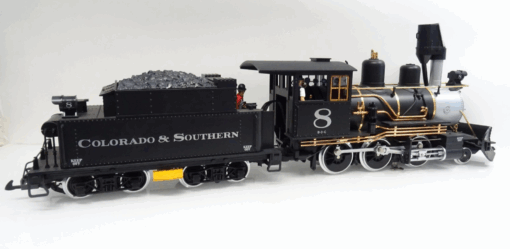 LGB Spur G 2319 S US Dampflok Mogul Colorado & Southern Sound Top in OVP JL2209 – Bild 4