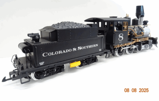 LGB Spur G 2319 S US Dampflok Mogul Colorado & Southern Sound Top in OVP JL2209 – Bild 5