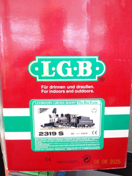 LGB Spur G 2319 S US Dampflok Mogul Colorado & Southern Sound Top in OVP JL2209 – Bild 9