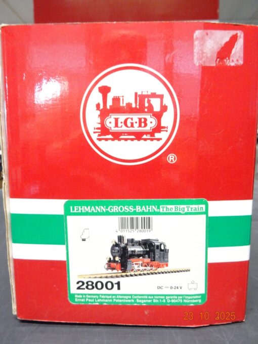 LGB Spur G 28001 Dampflok BR 99 4633 der DR in OVP JL3800 – Bild 7