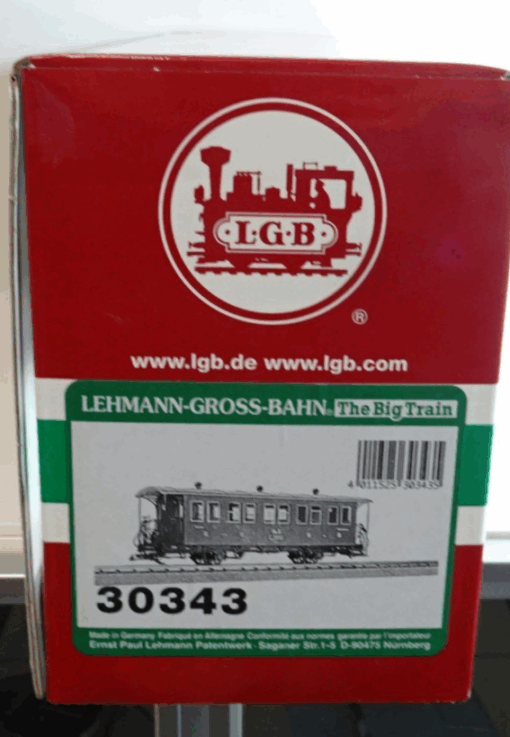 LGB Spur G 30343 RhB-Museum-Personenwagen C 2010 siehe Foto in OVP PK836 – Bild 6