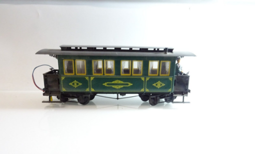 LGB Spur G 3080 Personenwagen mit Figur und Beleuchtung siehe Foto CK5665 o.