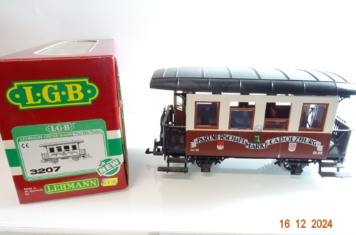 LGB Spur G 3207 Personenwagen Partnerschaft Markt Cadolzburg in OVP CK4921