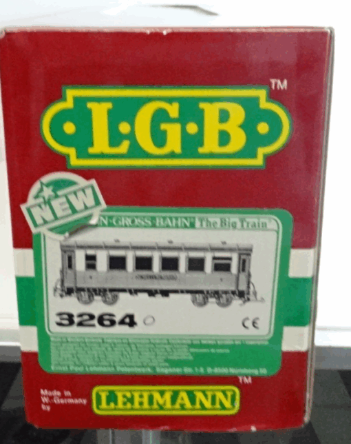 LGB Spur G 3264 Personenwagen der Schöllenenbahn mit Beleuchtung in OVP PK422 – Bild 6