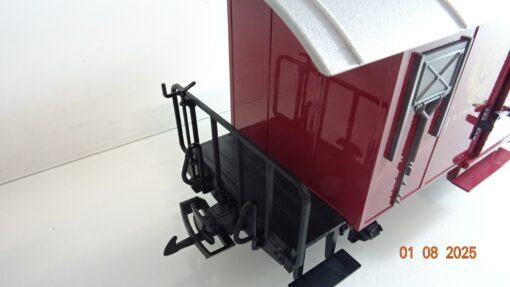 LGB Spur G 4028 CA gedeckter Güterwagen mit Bremserbühne 15 Jahre LGB MRRC PK243 – Bild 3