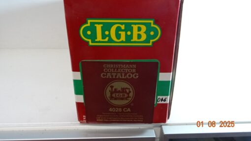 LGB Spur G 4028 CA gedeckter Güterwagen mit Bremserbühne 15 Jahre LGB MRRC PK243 – Bild 6