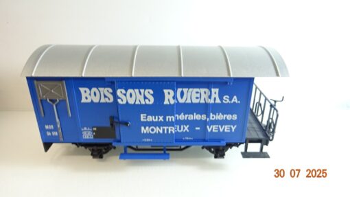 LGB Spur G 4029 gedeckter Güterwagen Boissons Riviera in OVP PK126 – Bild 3