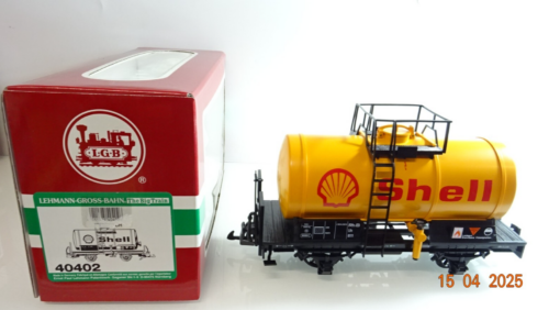 LGB Spur G 40402 Kesselwagen Shell neuwertig in OVP CK7515