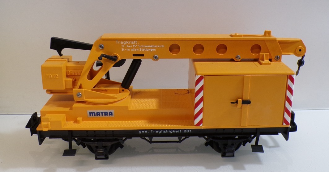 LGB Spur G 4042 Matra Kran siehe Foto in OVP PK3010