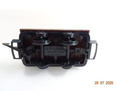 LGB Spur G 40510 Flachwagen mit gelben Gabelstapler in OVP siehe Foto PK82 – Bild 6