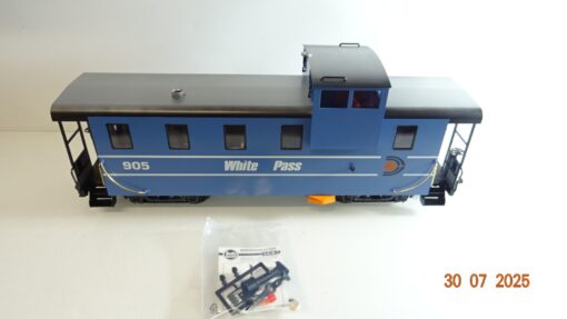 LGB Spur G 4071 White Pass Caboose mit Figur in OVP PK151