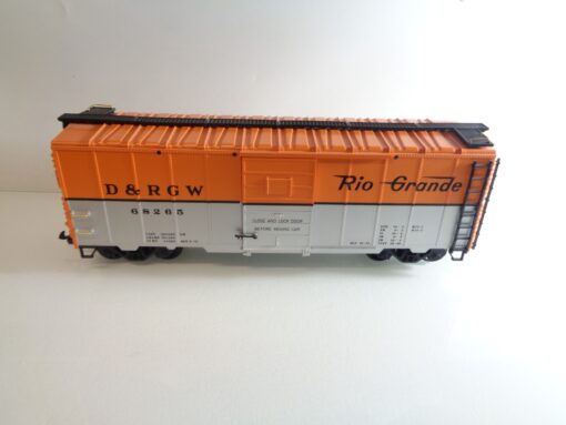 LGB Spur G 4091 US D&RGW 68265 Steel Box Car Güterwagen in OVP PK1437