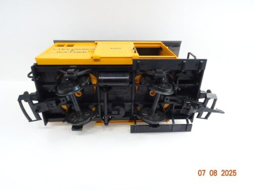 LGB Spur G 4107 gedeckter Güterwagen Lake George Boulder gelb PK409 o. – Bild 5
