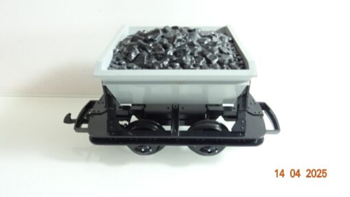 LGB Spur G 41430 Kipplore grau/schwarz mit Ladegut in OVP CK7492 – Bild 3