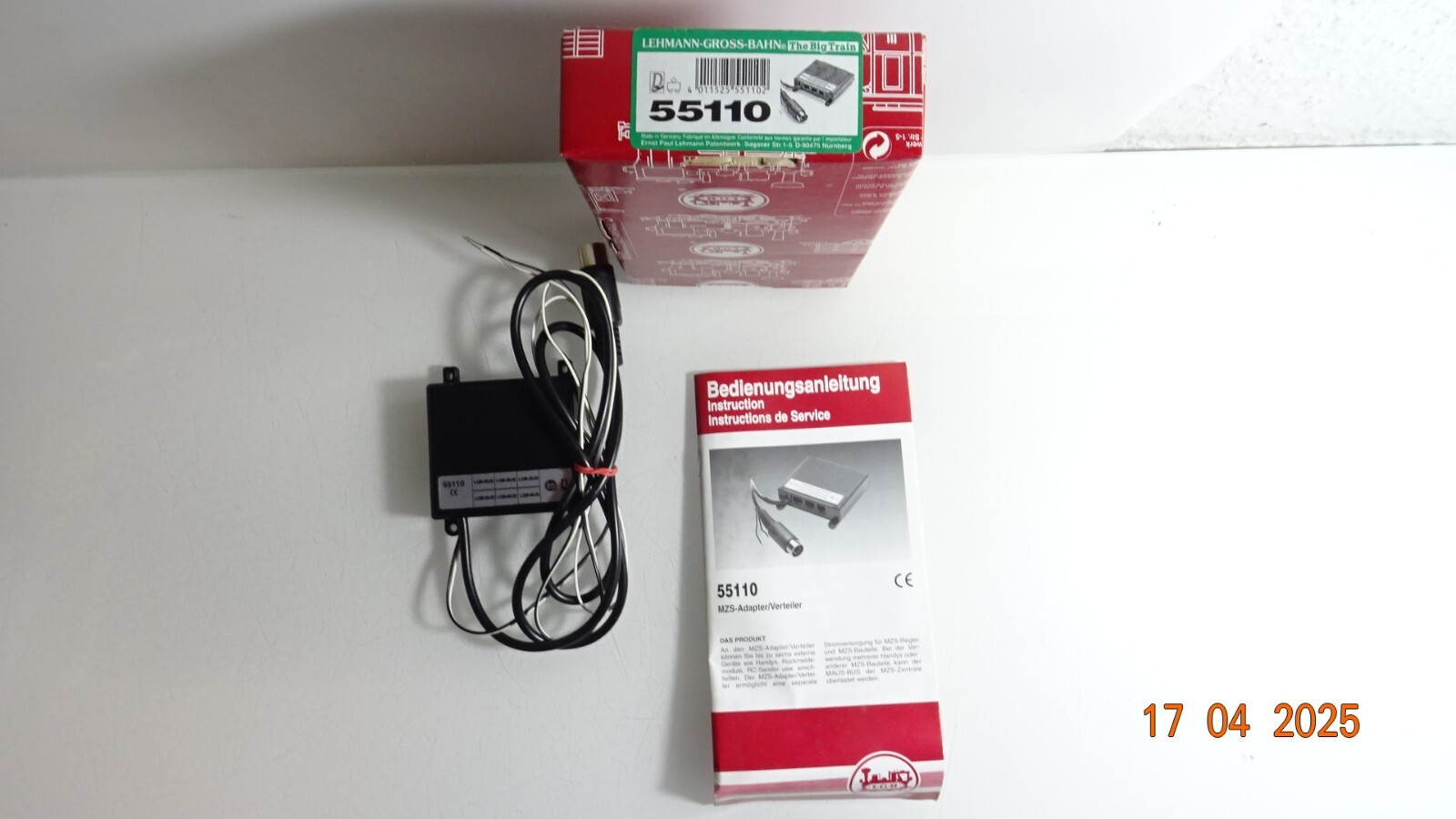 LGB Spur G 55110 MZS Adapter Verteiler siehe Foto neuwertig in OVP CK7590