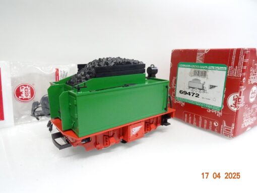 LGB Spur G 69472 Tender grün mit Antrieb und Sound in OVP JL164