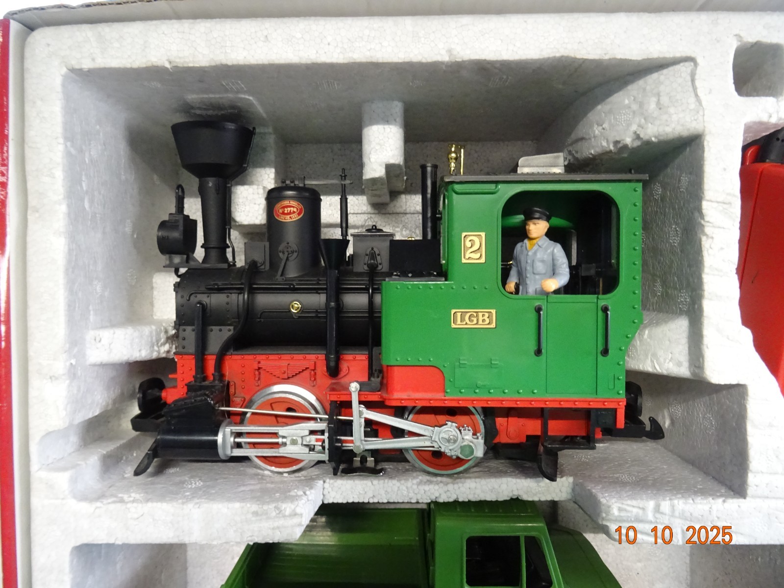 LGB Spur G 70402 Startpackung Arbeitszug ohne Gleise in OVP JL3511 – Bild 3