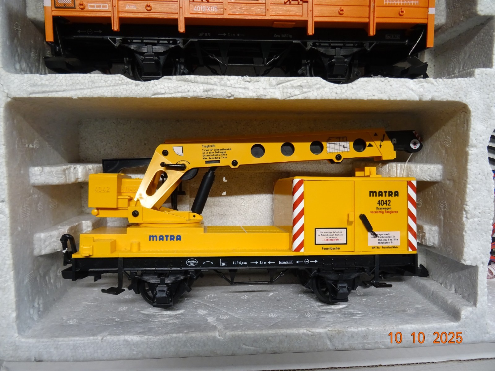 LGB Spur G 70402 Startpackung Arbeitszug ohne Gleise in OVP JL3511 – Bild 5