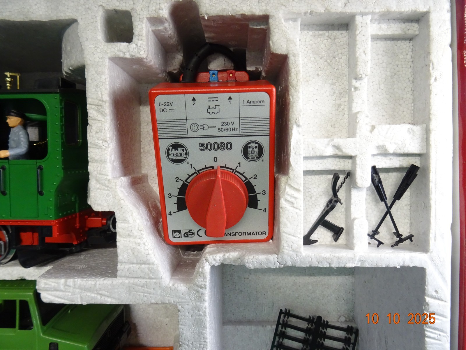 LGB Spur G 70402 Startpackung Arbeitszug ohne Gleise in OVP JL3511 – Bild 7