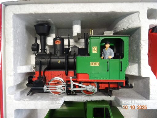 LGB Spur G 70402 Startpackung Arbeitszug ohne Gleise in OVP JL3511 o. – Bild 3