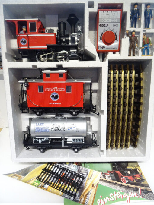 LGB Spur G 70411 Startset Lake George & Boulder komplett in OVP LE743 – Bild 3
