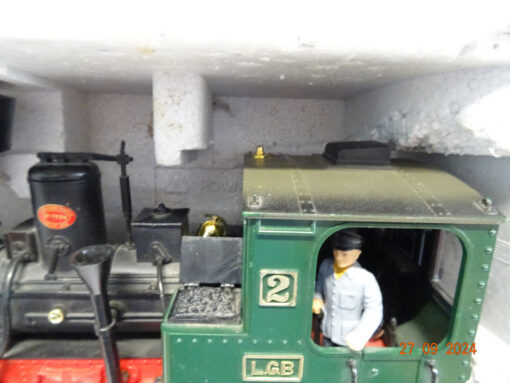 LGB Spur G Güterzug 3tlg. mit Dampflok und 2 Wagen in OVP LE6252 – Bild 4
