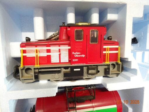 LGB Spur G Zugset mit Diesellok ohne Gleise / Trafo in OVP JL3786 – Bild 3