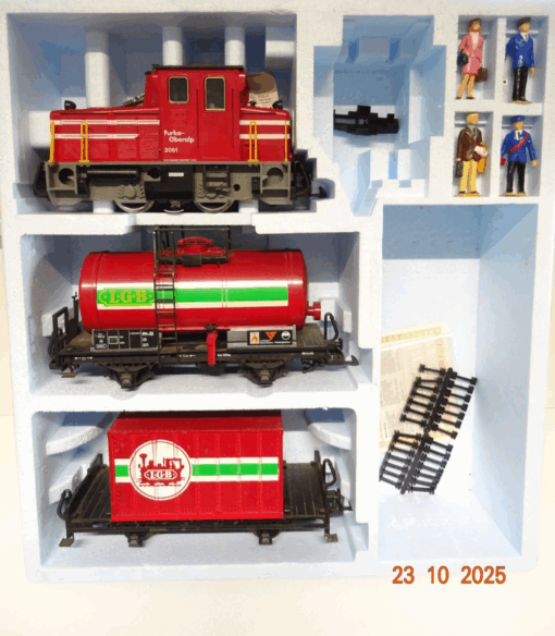 LGB Spur G Zugset mit Diesellok ohne Gleise / Trafo in OVP JL3786