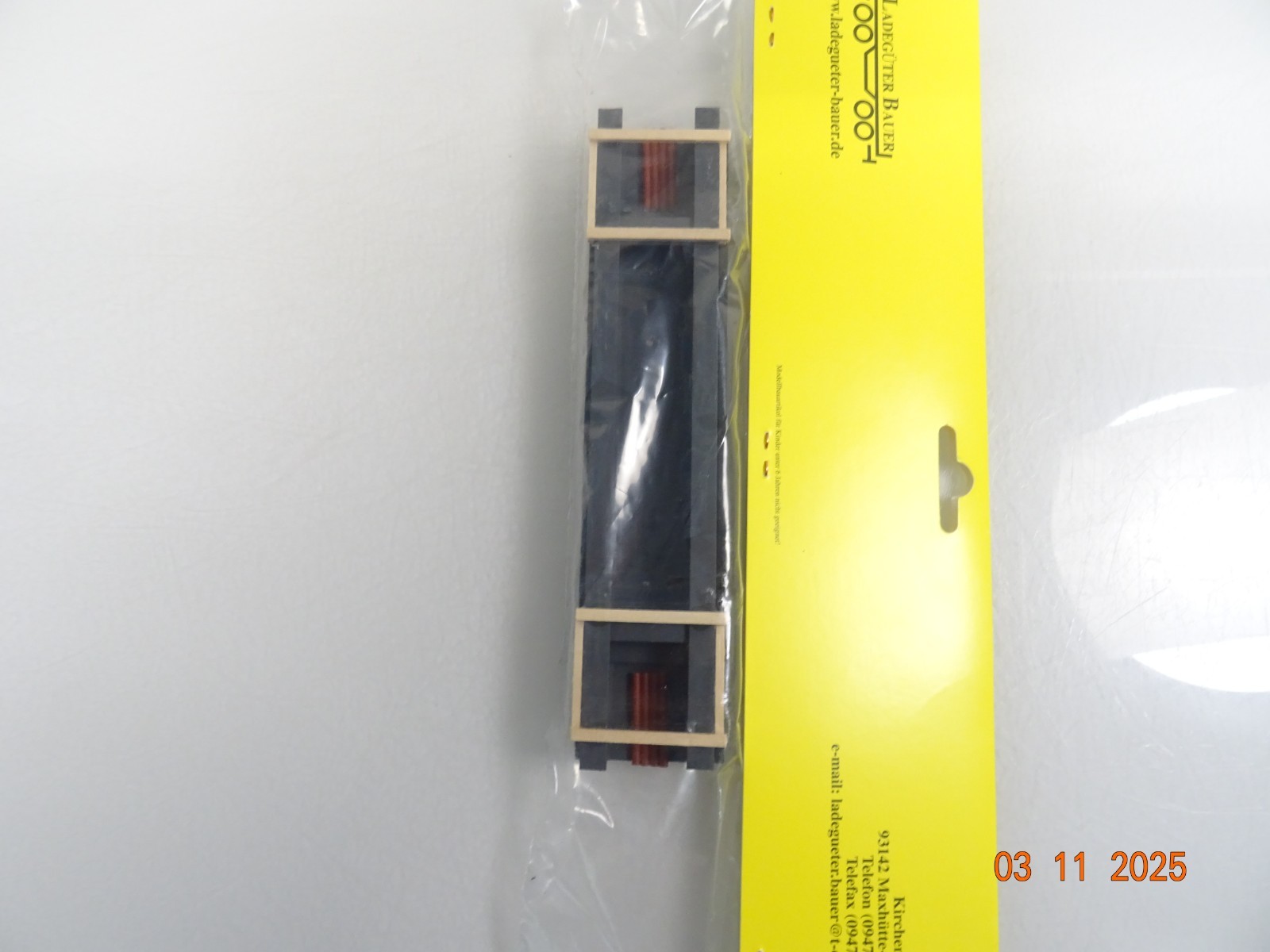 Ladegüter Bauer H0 Peinerträger Stahl 1015 125 mm in OVP RR4278 – Bild 4