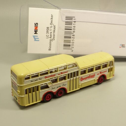 Lemke Minis 1:160 LC3908 Büssing Aero 1 1/2 Decker Doornkaat in OVP EX6165 – Bild 3