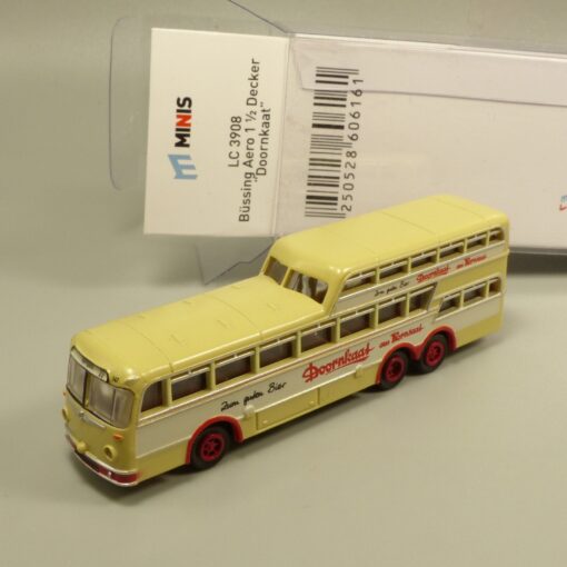 Lemke Minis 1:160 LC3908 Büssing Aero 1 1/2 Decker Doornkaat in OVP EX6165