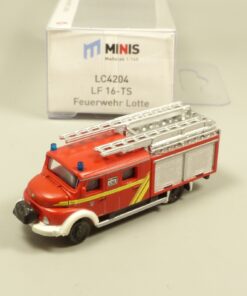 Lemke Minis 1:160 LC4204 MB LF 16-TS Feuerwehr Lotte in OVP EX6178