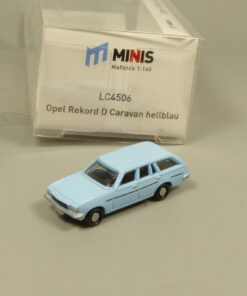 Lemke Minis 1:160 LC4506 Opel Rekord D Caravan hellblau in OVP EX6195