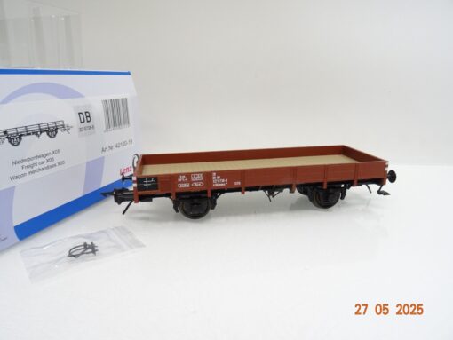 Lenz Spur 0 42100-19 Niederbordwagen X 05 327 0 739-9 der DB in OVP JL809