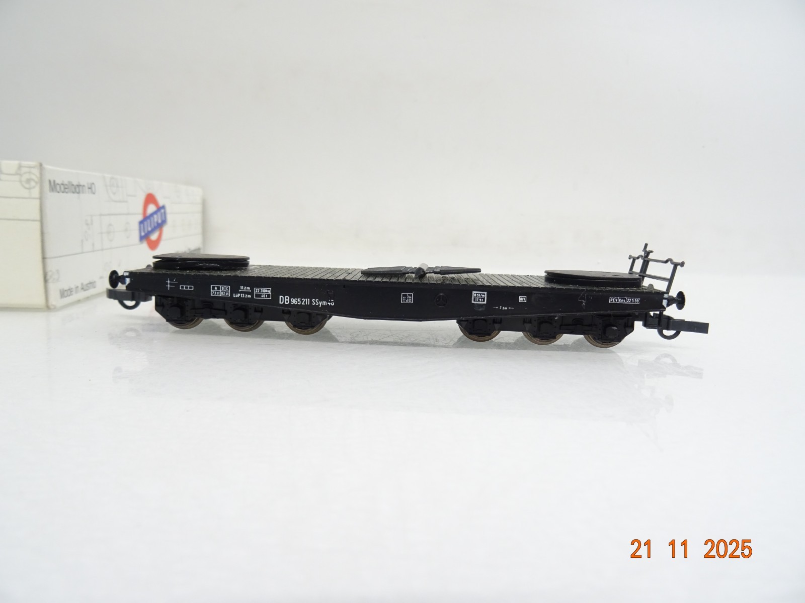 Liliput H0 21204 Güterwagen der DB in OVP BH1328 – Bild 3