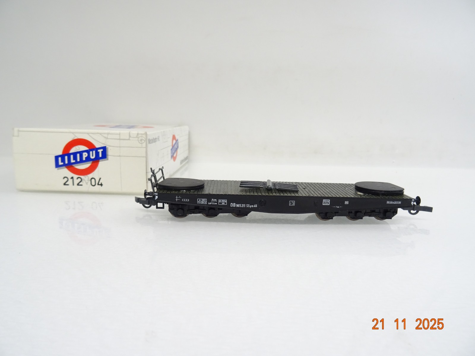 Liliput H0 21204 Güterwagen der DB in OVP BH1328
